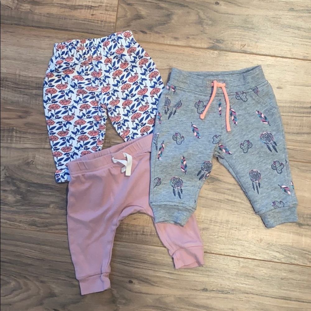 3 pairs of sweat pant/joggers